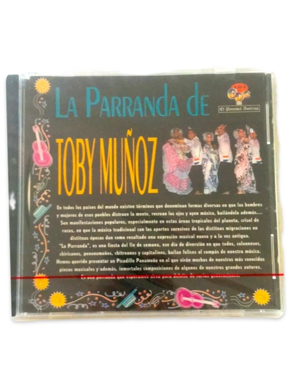 La Parranda de Toby Munoz Panamanian Music CD New Sealed Rare
